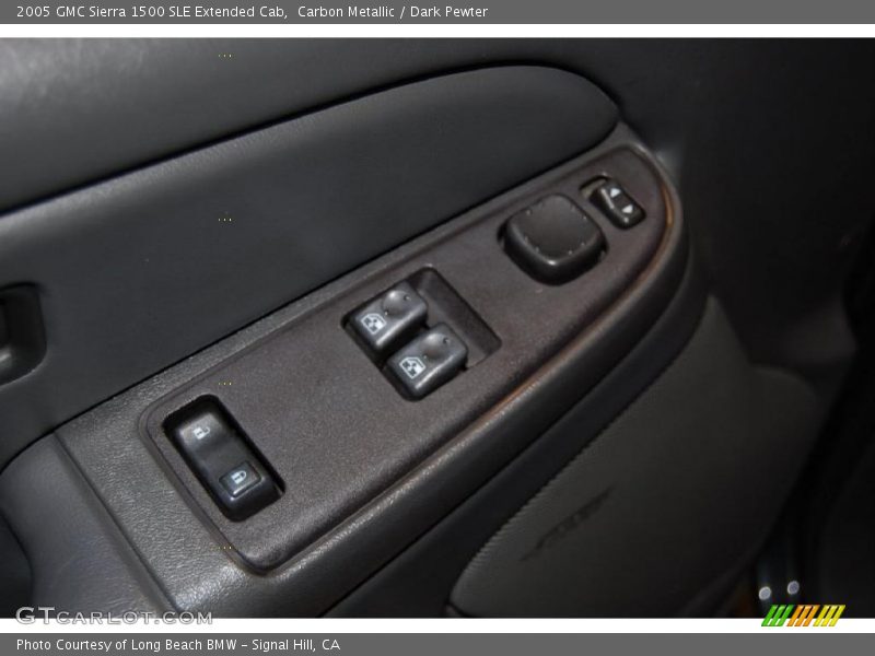 Carbon Metallic / Dark Pewter 2005 GMC Sierra 1500 SLE Extended Cab