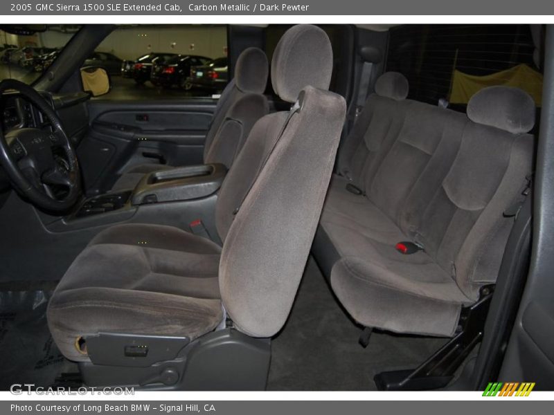 Carbon Metallic / Dark Pewter 2005 GMC Sierra 1500 SLE Extended Cab