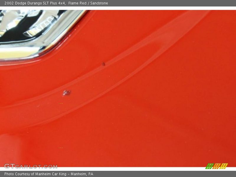 Flame Red / Sandstone 2002 Dodge Durango SLT Plus 4x4