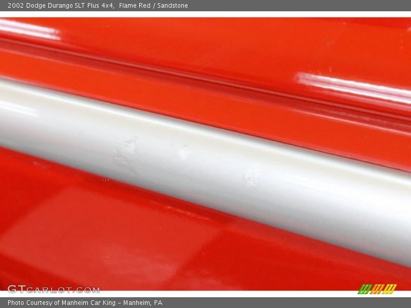 Flame Red / Sandstone 2002 Dodge Durango SLT Plus 4x4