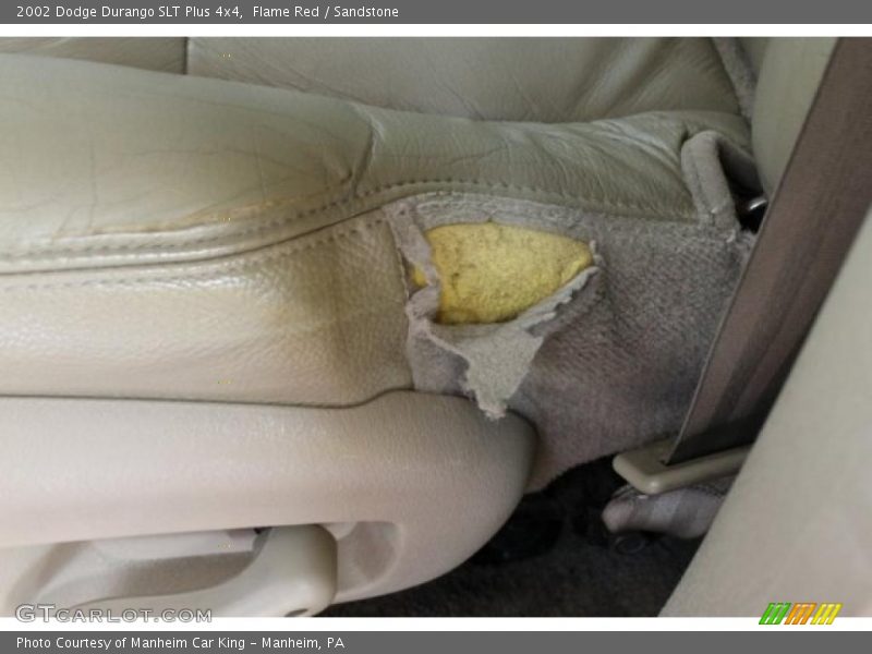 Flame Red / Sandstone 2002 Dodge Durango SLT Plus 4x4