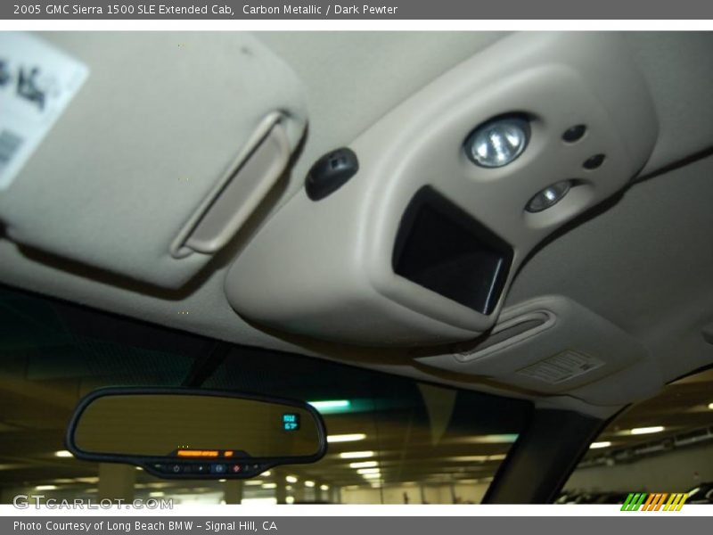 Carbon Metallic / Dark Pewter 2005 GMC Sierra 1500 SLE Extended Cab