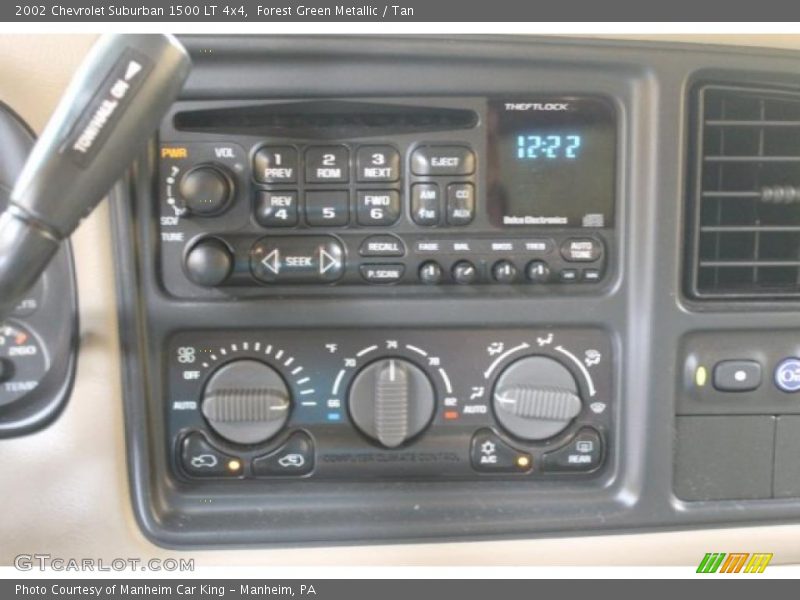 Audio System of 2002 Suburban 1500 LT 4x4