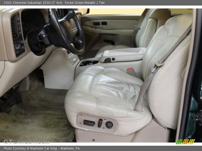  2002 Suburban 1500 LT 4x4 Tan Interior