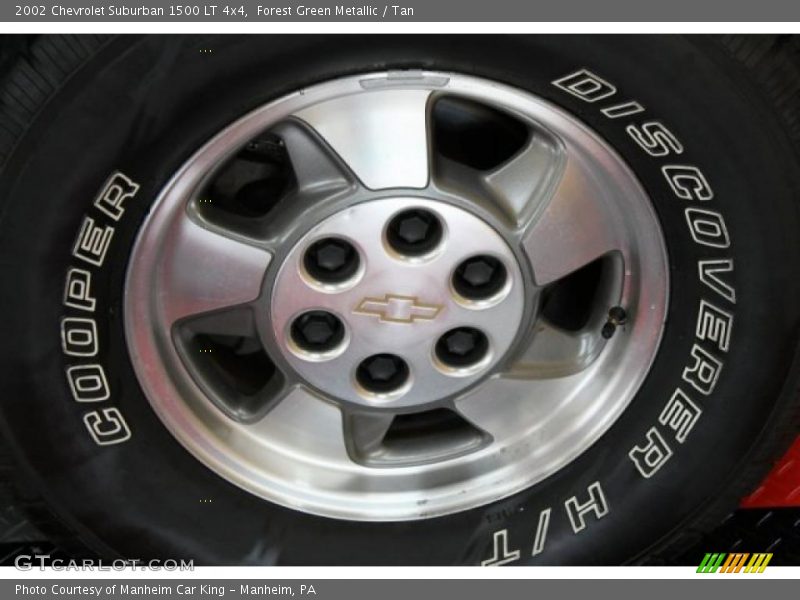  2002 Suburban 1500 LT 4x4 Wheel