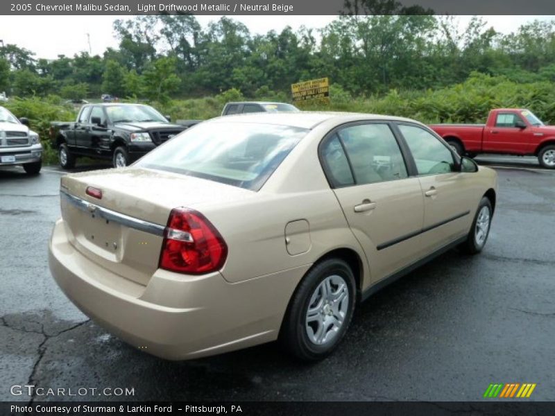 Light Driftwood Metallic / Neutral Beige 2005 Chevrolet Malibu Sedan