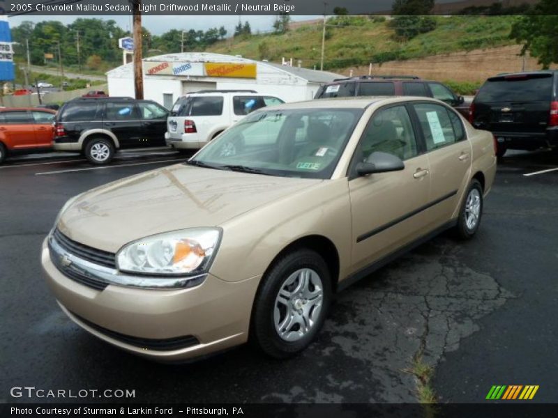 Light Driftwood Metallic / Neutral Beige 2005 Chevrolet Malibu Sedan