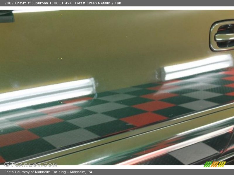 Forest Green Metallic / Tan 2002 Chevrolet Suburban 1500 LT 4x4
