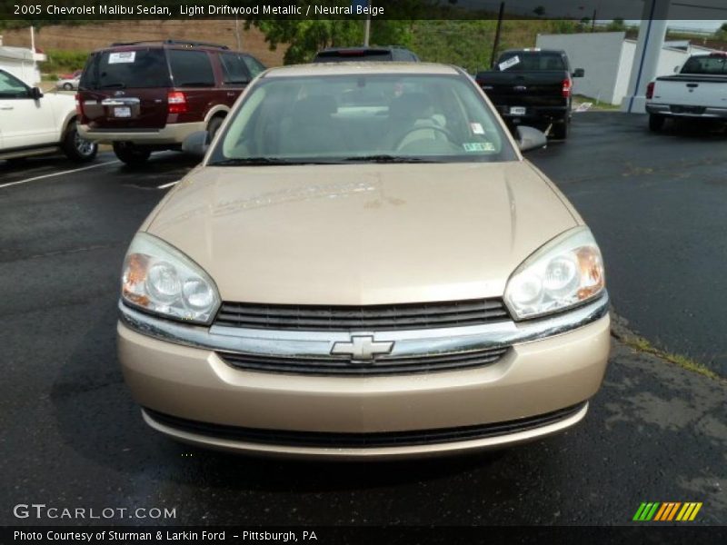 Light Driftwood Metallic / Neutral Beige 2005 Chevrolet Malibu Sedan