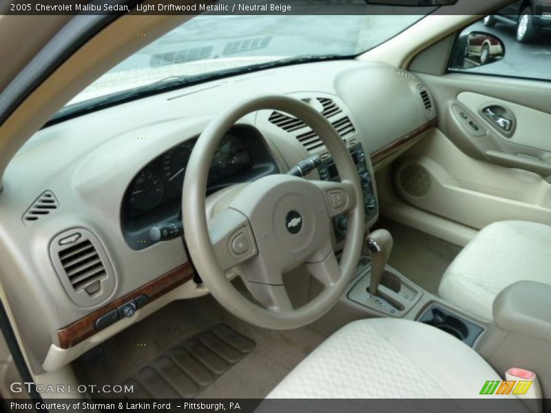 Light Driftwood Metallic / Neutral Beige 2005 Chevrolet Malibu Sedan