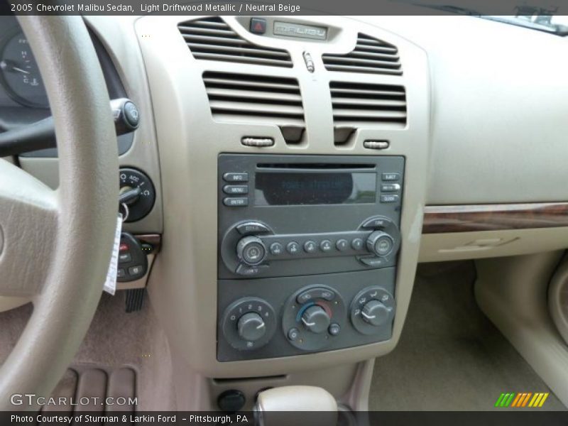 Light Driftwood Metallic / Neutral Beige 2005 Chevrolet Malibu Sedan