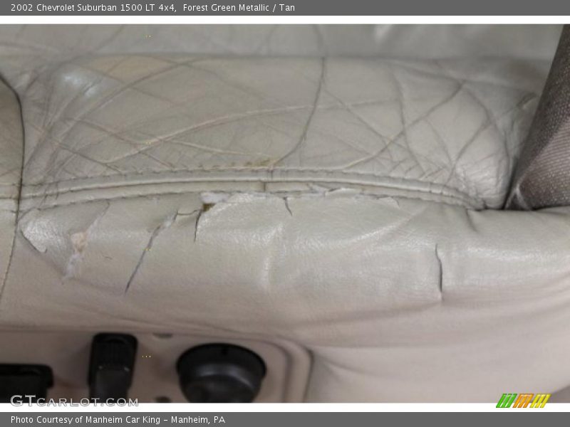 Forest Green Metallic / Tan 2002 Chevrolet Suburban 1500 LT 4x4