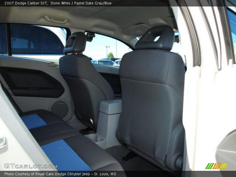 Stone White / Pastel Slate Gray/Blue 2007 Dodge Caliber SXT