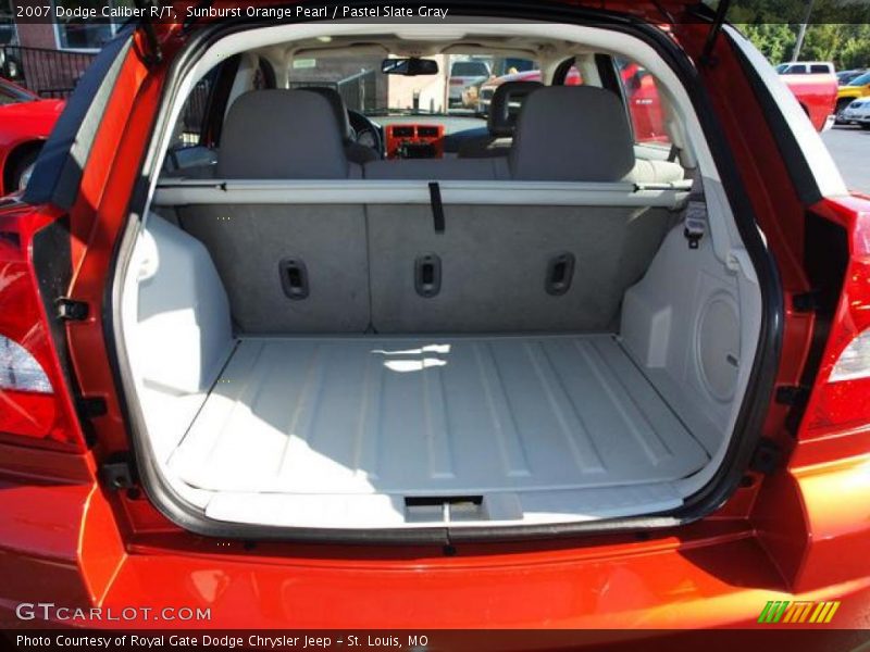 Sunburst Orange Pearl / Pastel Slate Gray 2007 Dodge Caliber R/T