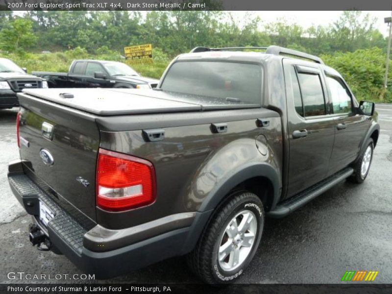 Dark Stone Metallic / Camel 2007 Ford Explorer Sport Trac XLT 4x4