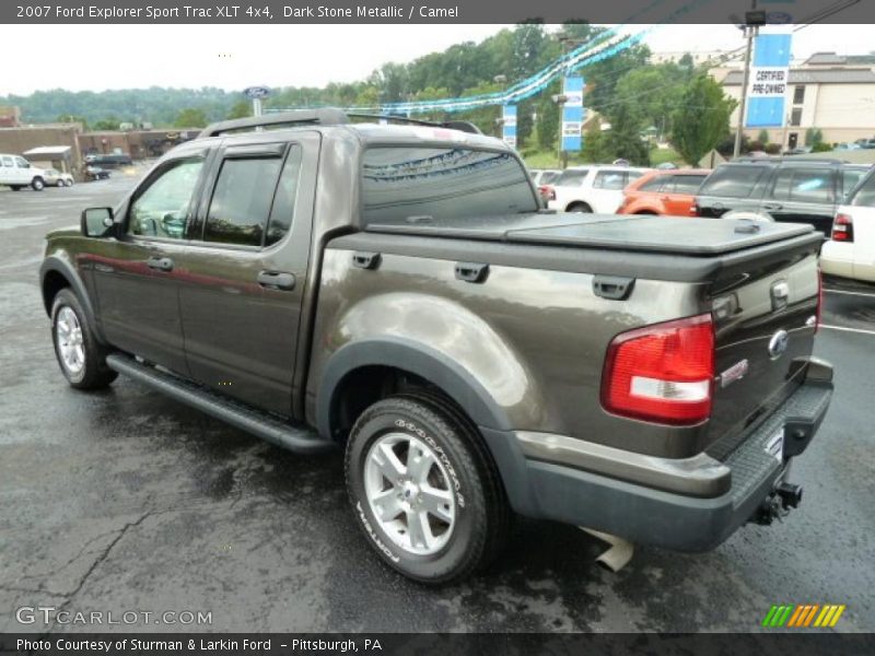 Dark Stone Metallic / Camel 2007 Ford Explorer Sport Trac XLT 4x4