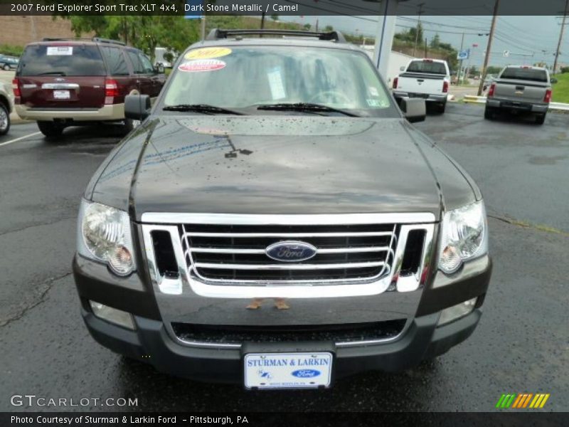 Dark Stone Metallic / Camel 2007 Ford Explorer Sport Trac XLT 4x4