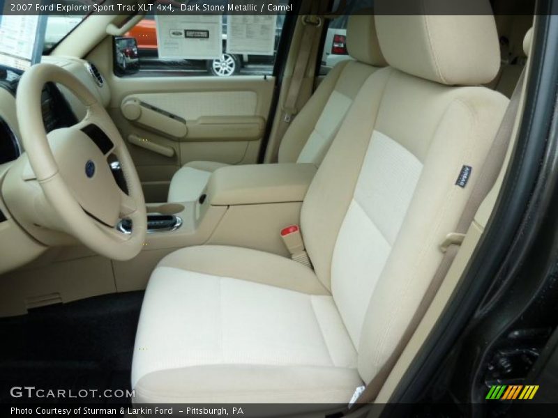 Dark Stone Metallic / Camel 2007 Ford Explorer Sport Trac XLT 4x4