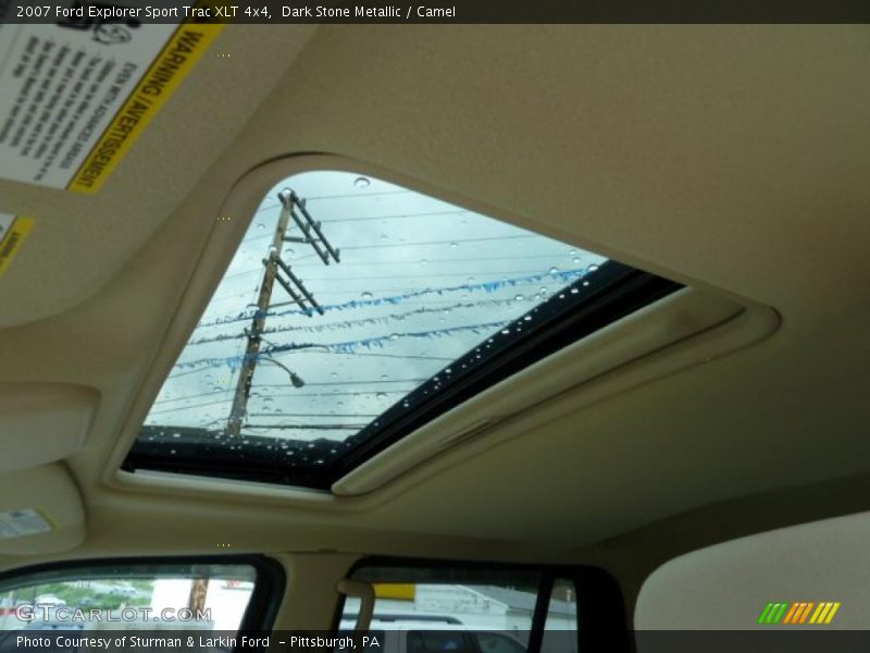 Dark Stone Metallic / Camel 2007 Ford Explorer Sport Trac XLT 4x4