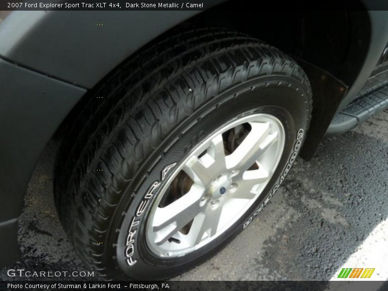 Dark Stone Metallic / Camel 2007 Ford Explorer Sport Trac XLT 4x4