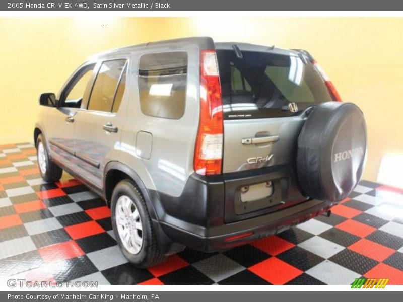Satin Silver Metallic / Black 2005 Honda CR-V EX 4WD