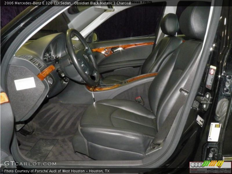 Obsidian Black Metallic / Charcoal 2006 Mercedes-Benz E 320 CDI Sedan