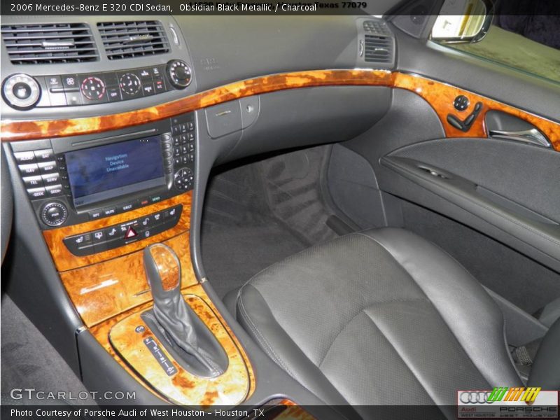 Obsidian Black Metallic / Charcoal 2006 Mercedes-Benz E 320 CDI Sedan