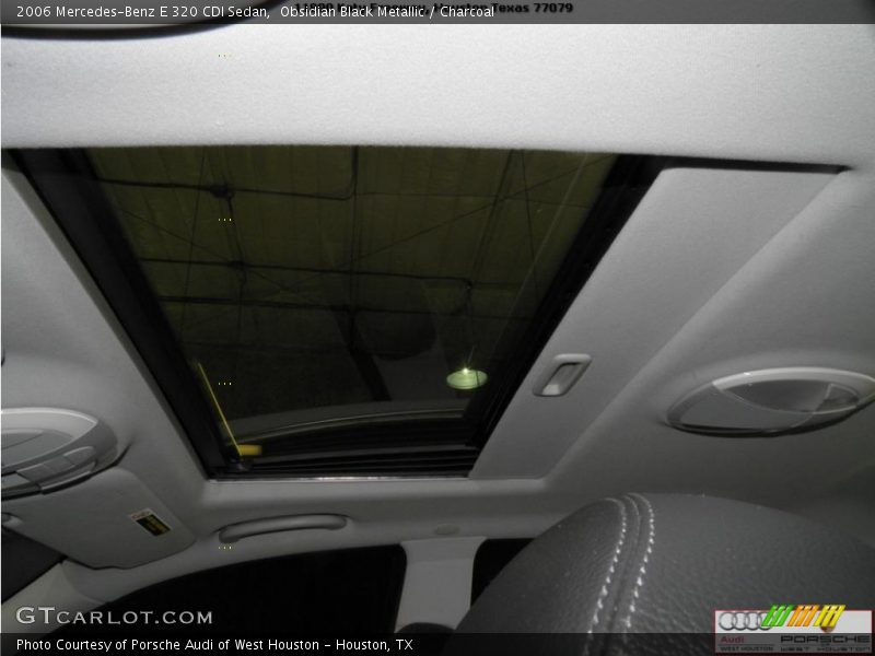 Obsidian Black Metallic / Charcoal 2006 Mercedes-Benz E 320 CDI Sedan