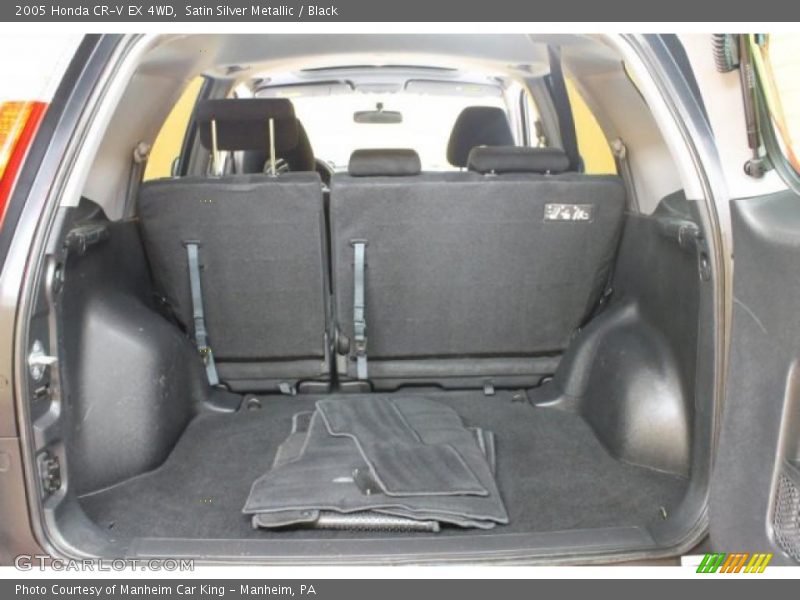 Satin Silver Metallic / Black 2005 Honda CR-V EX 4WD