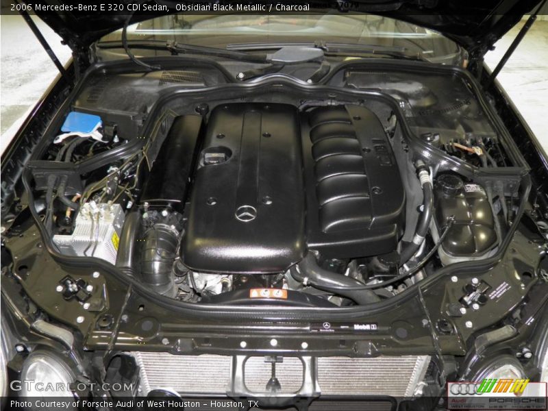 Obsidian Black Metallic / Charcoal 2006 Mercedes-Benz E 320 CDI Sedan