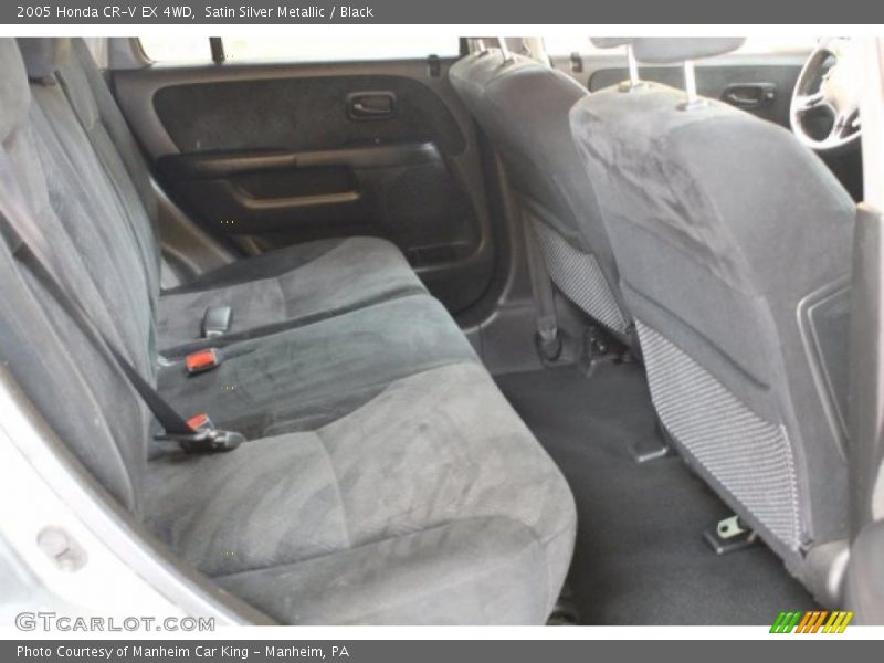 Satin Silver Metallic / Black 2005 Honda CR-V EX 4WD