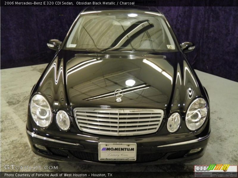 Obsidian Black Metallic / Charcoal 2006 Mercedes-Benz E 320 CDI Sedan