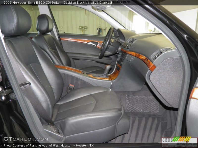 Obsidian Black Metallic / Charcoal 2006 Mercedes-Benz E 320 CDI Sedan