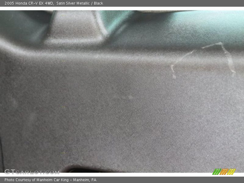 Satin Silver Metallic / Black 2005 Honda CR-V EX 4WD