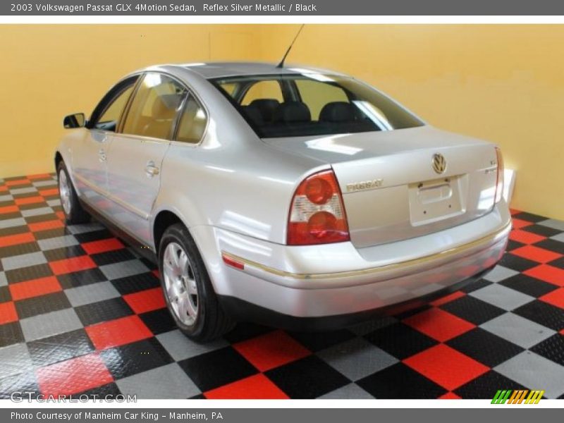 Reflex Silver Metallic / Black 2003 Volkswagen Passat GLX 4Motion Sedan
