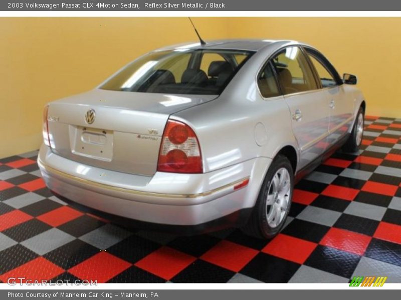Reflex Silver Metallic / Black 2003 Volkswagen Passat GLX 4Motion Sedan