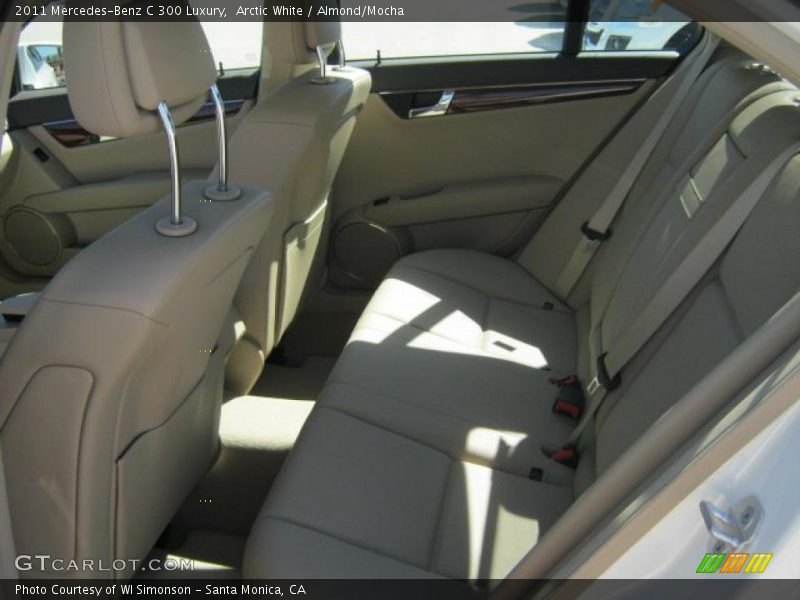 Arctic White / Almond/Mocha 2011 Mercedes-Benz C 300 Luxury