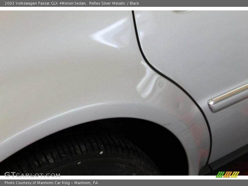 Reflex Silver Metallic / Black 2003 Volkswagen Passat GLX 4Motion Sedan