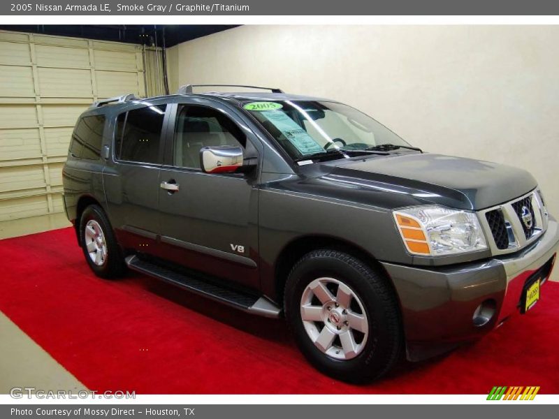 Smoke Gray / Graphite/Titanium 2005 Nissan Armada LE