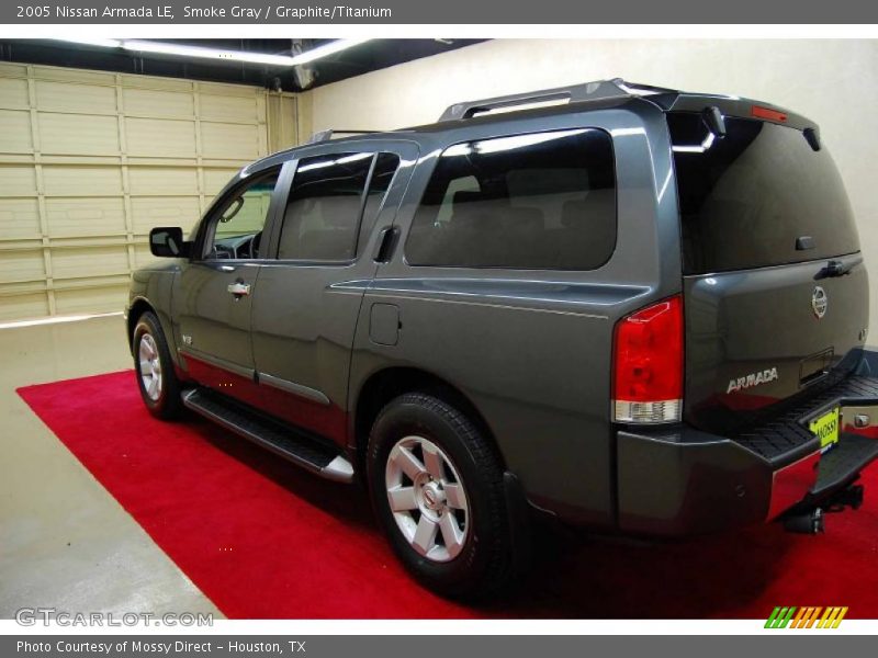 Smoke Gray / Graphite/Titanium 2005 Nissan Armada LE