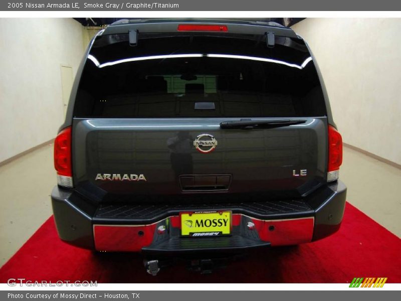 Smoke Gray / Graphite/Titanium 2005 Nissan Armada LE