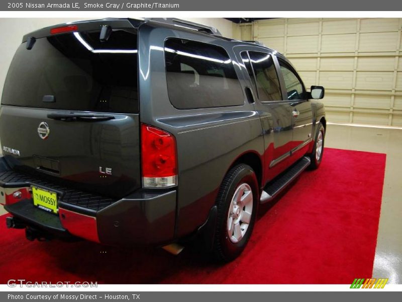 Smoke Gray / Graphite/Titanium 2005 Nissan Armada LE