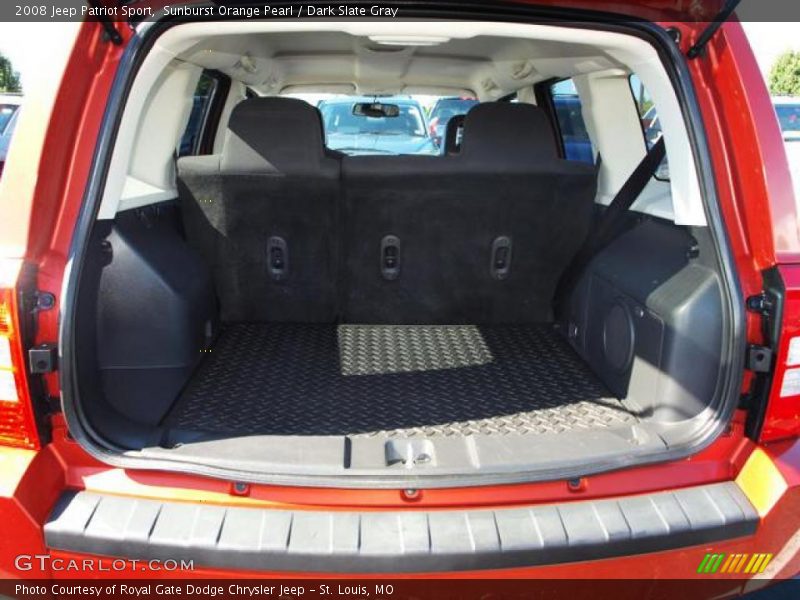 Sunburst Orange Pearl / Dark Slate Gray 2008 Jeep Patriot Sport