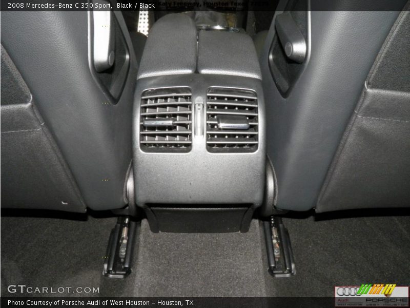 Black / Black 2008 Mercedes-Benz C 350 Sport