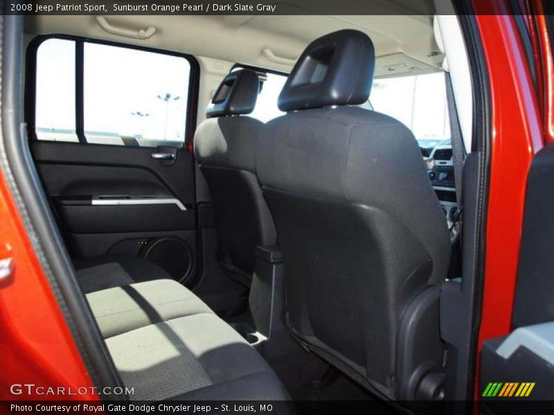 Sunburst Orange Pearl / Dark Slate Gray 2008 Jeep Patriot Sport