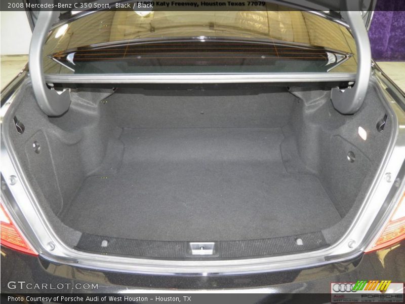 Black / Black 2008 Mercedes-Benz C 350 Sport