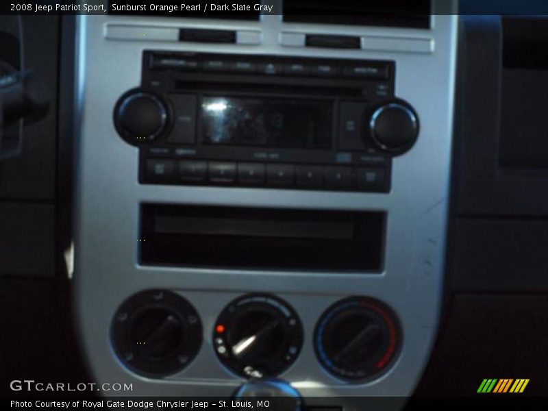 Sunburst Orange Pearl / Dark Slate Gray 2008 Jeep Patriot Sport