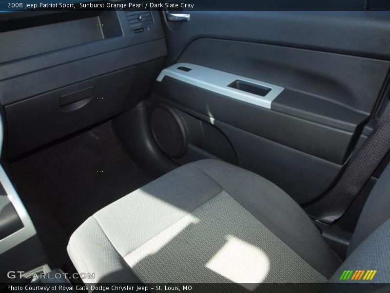 Sunburst Orange Pearl / Dark Slate Gray 2008 Jeep Patriot Sport