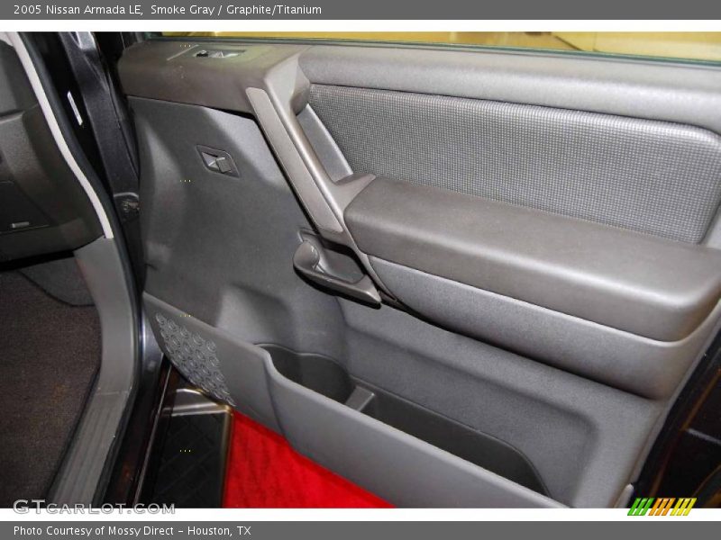 Smoke Gray / Graphite/Titanium 2005 Nissan Armada LE