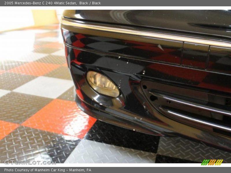 Black / Black 2005 Mercedes-Benz C 240 4Matic Sedan